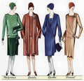 56 Paris Fashions 1 Vintage Advert A4 Photo Print