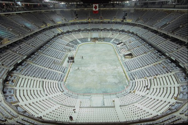 560010 Bowl Shot Before Seats Were Installed A4 Photo Print