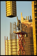 560018 Preparation For Pouring Concrete Columns A4 Photo Print