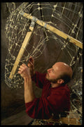 560051 Artist At Work On Pegasus A4 Photo Print