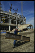 560062 Hoisting Steel High A4 Photo Print