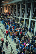 560091 Fans Arriving A4 Photo Print