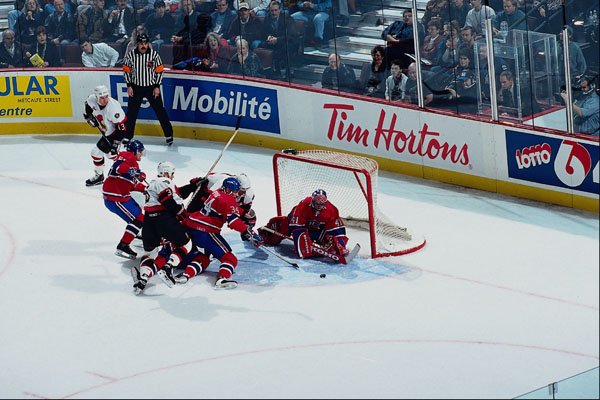 560096 Goal mouth Scramble A4 Photo Print