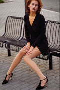 561022 Sophia Sitting On An Iron Park Bench A4 Photo Print