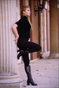 561066 Black Boots For The Ball A4 Photo Print