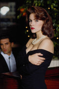 561077 Tres Chic Evening Wear A4 Photo Print