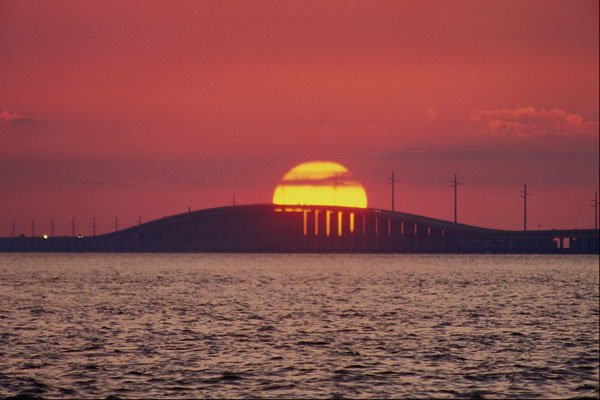 562006 Sunset In The Florida Keys A4 Photo Print