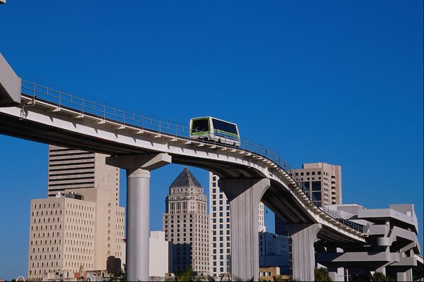 562020 Elevated Metrorail A4 Photo Print