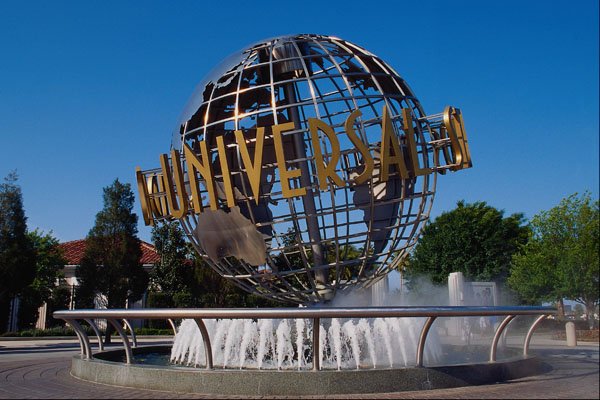 562024 Entrance To Universal Studios, Florida Theme Park A4 Photo Print