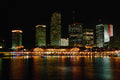 562027 Waterfront Skyline A4 Photo Print