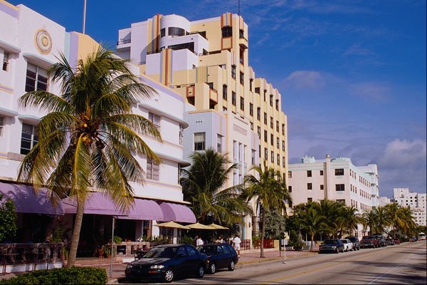 562070 South Beach Area A4 Photo Print
