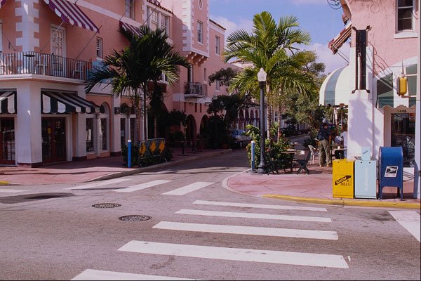 562089 Espanola Way, Artistic Spanish Villages A4 Photo Print