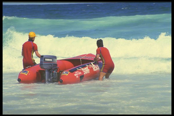 567003 Bondi Beach Surf Patrol, Sydney, Australia A4 Photo Print