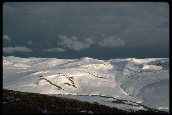 567012 Storm Over Snowy Mountains, Australia A4 Photo Print