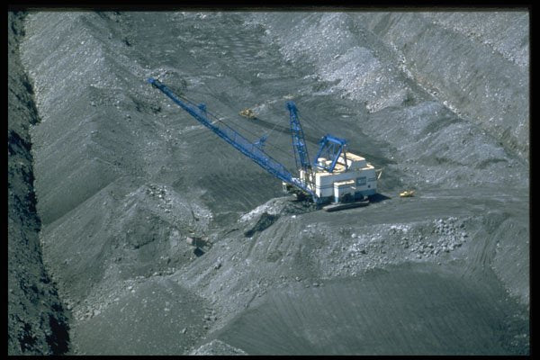 567013 Coal Dragline, Ravensworth, Australia A4 Photo Print