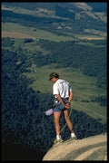 567018 Man On Mount Buffalo, Victoria, Australia A4 Photo Print