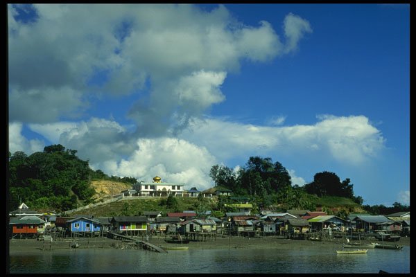 567048 Kampung Bako, Sarawak, Borneo A4 Photo Print