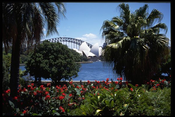 567055 Opera House In Background, Sydney, Australia A4 Photo Print