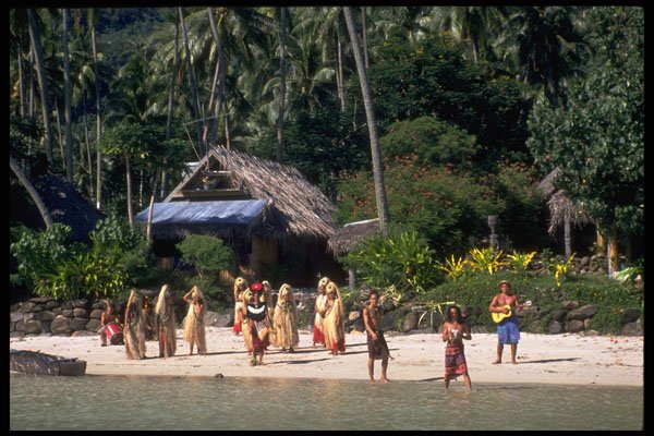 567068 Awaiting The Bride, Moorea, French Polynesia A4 Photo Print