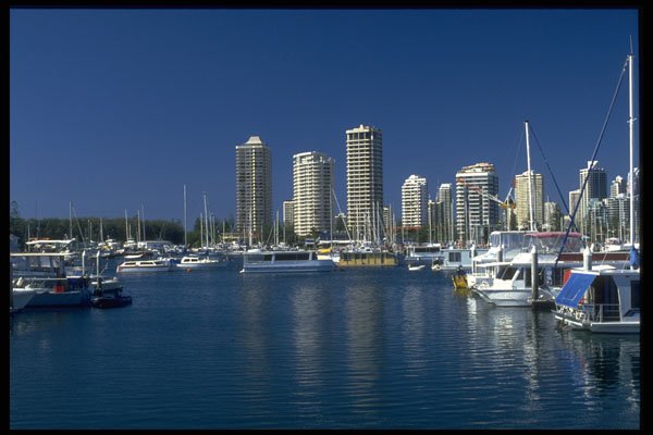 567079 Surfers Paradise Marina, Australia A4 Photo Print