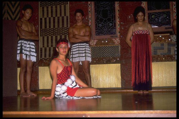 567092 Maori Dancers, New Zealand A4 Photo Print