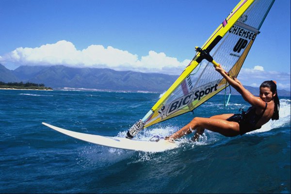 568023 Windsurfing, Spreckersville, Frederique Parrat A4 Photo Print