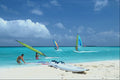 568069 Windsurfing At Reethi Rah, Maldives Islands A4 Photo Print