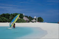 568099 Windsurfing At Reethi Rah, Maldives Islands A4 Photo Print