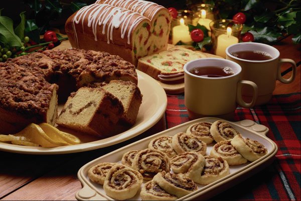 569004 Holiday Breads A4 Photo Print