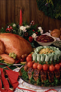 569015 Whole Turkey And Rib Roast A4 Photo Print