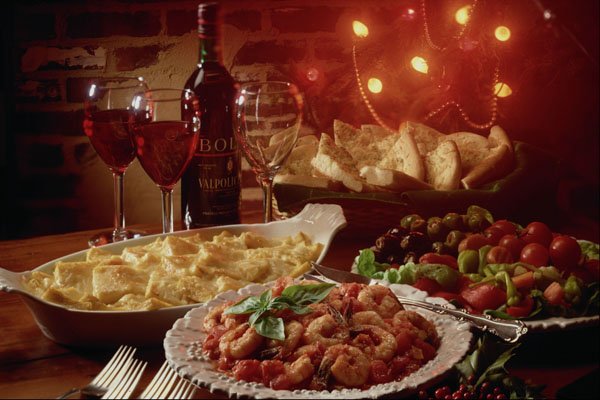 569016 Shrimp Marinara A4 Photo Print