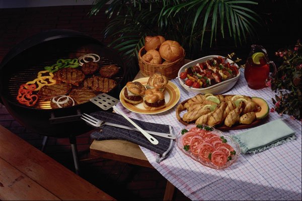 569017 Summer Cookout A4 Photo Print