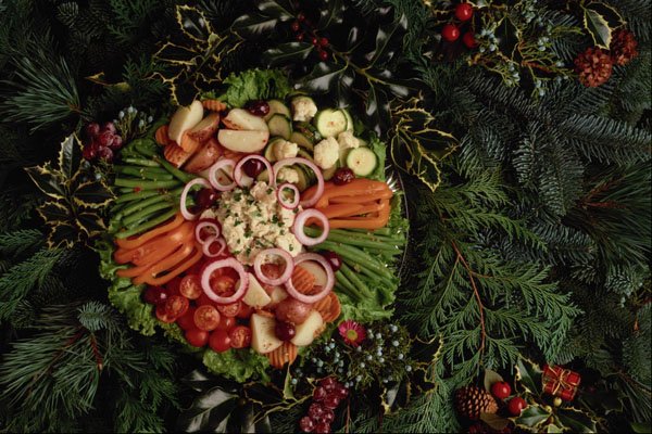 569018 Vegetable Platter A4 Photo Print