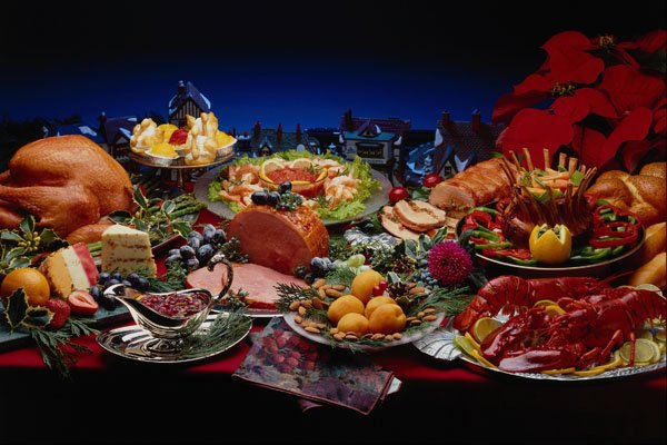 569025 Turkey, Ham Buffet A4 Photo Print