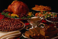 569035 Turkey Roast And Pecan Pie A4 Photo Print