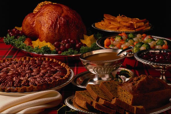 569035 Turkey Roast And Pecan Pie A4 Photo Print