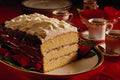 569042 Cream Topping Layer Cake cassat  A4 Photo Print
