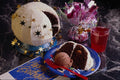 569047 Crystal Ball Chocolate Cake A4 Photo Print