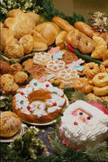 569054 Holiday Cakes And Breads A4 Photo Print