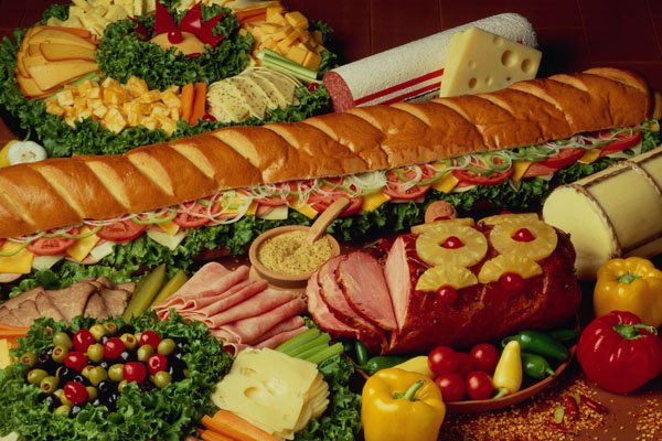 569068 Ham Roast, Giant Sub A4 Photo Print