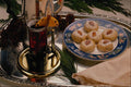 569070 Powdered Cookies With Coffee Drink A4 Photo Print
