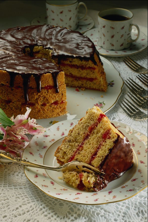 569072 Slice Of Layer Cake A4 Photo Print