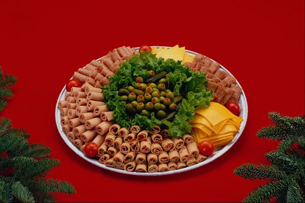 569081 Meat Party Tray A4 Photo Print
