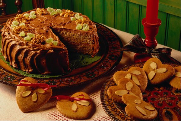 569086 Cookies And Cake A4 Photo Print