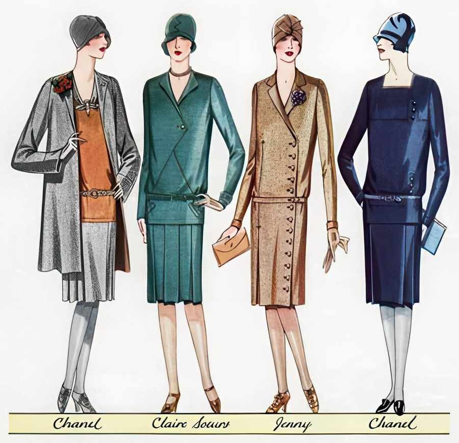 57 Paris Fashions 1 Vintage Advert A4 Photo Print