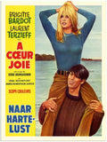 57 a coeur joie two weeks in september brigitte bardot 2 Vintage Advert A4 Photo Print