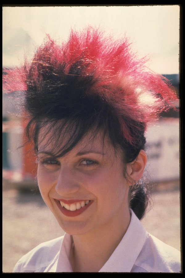 570006 Punk Hairstyle A4 Photo Print