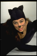 570010 Cat Woman A4 Photo Print