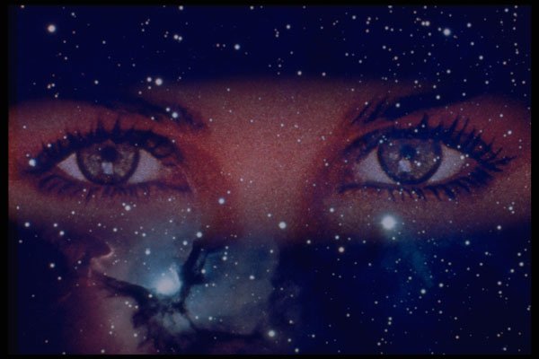 570048 Eyes Over Spacescape A4 Photo Print