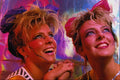 570066 Girls Experimenting With Make up A4 Photo Print